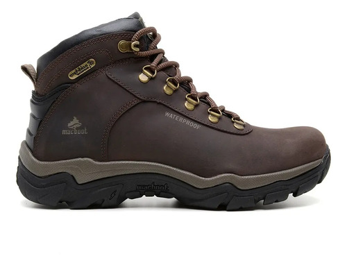 Bota Cano Alto Waterproof Macboot Sanhaco 06 Cafe | Parcelamento sem juros