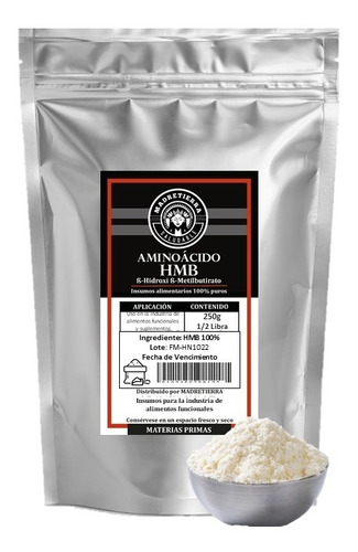 Aminoácido Hmb X250g /100% Puro - g a $302