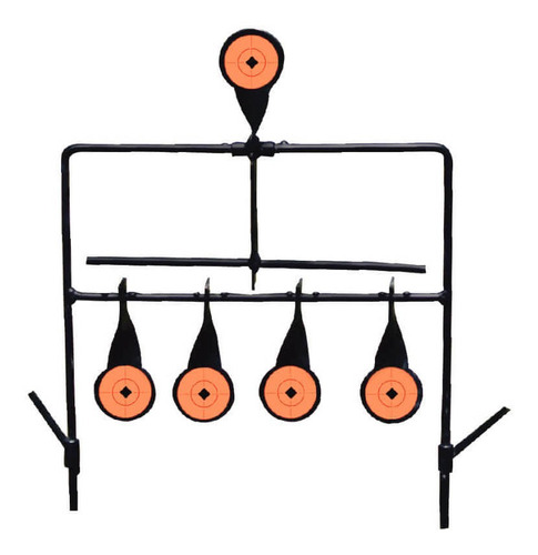 Alvo De Metal Ntk Modelo Spinner Para Prática De Tiro - Auto