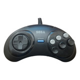 Controle 6 Botões Original Sega Mega Drive 