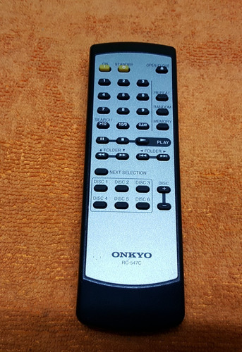Control Remoto Onkyo Rc-547c Para Y590 Dxc390