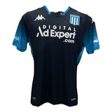 Camiseta Racing Club De Avellaneda Suplente 2024 Negra