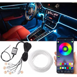 Hilo Neon Decorativo Con Luz Rgb 5 Led Bluetooth App Auto