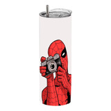 Termo Skinny Café 20 Oz - Spider Man Hombre Araña #02