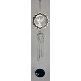 Movil Campana De Viento Wind Chime Colibri 4 Tubos Acero