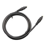 Cable De Audio Fibra Óptica Digital Toslink Negro De 3m