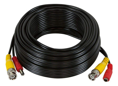 Cable Siames 20m P/camaras De Seguridad Cctv Video/voltaje