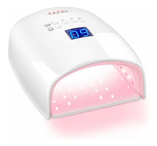 48w Uv Uñas Lámpara Recargable De Uñas Uv Led Portá...