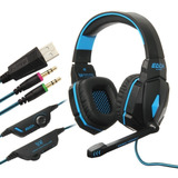 Audifono Diadema Gamer G4000 Usb Microfono Led Kotion Each