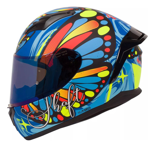 Casco Integral Shaft 582sp Better Azul