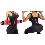 Faja Entrenador Cintura Ajustable Moldeadora Gym Reductoras