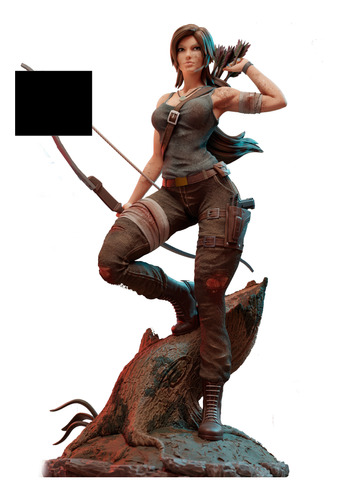 Tomb Raider Lara Croft + Nsfw (archivo Stl De Impresion 3d)