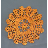 Carpeta De Crochet Amarillo Mostaza 