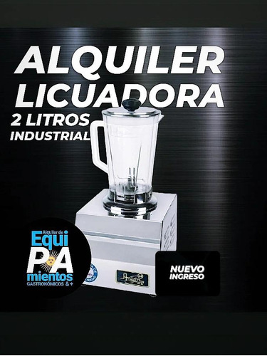 Licuadora Industrial Alquiler 