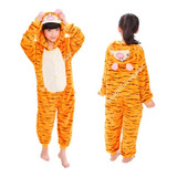 Pijama Kigurumi Para Dormir Infantil Plush Mameluco Disfraz