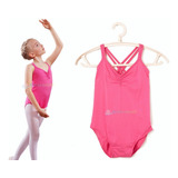 Leotardo Body Camisola Ballet Gimnasia Jazz Para Niña