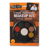 Kit De Maquillaje Profesional De 7 Colores Con Carrete F/x .