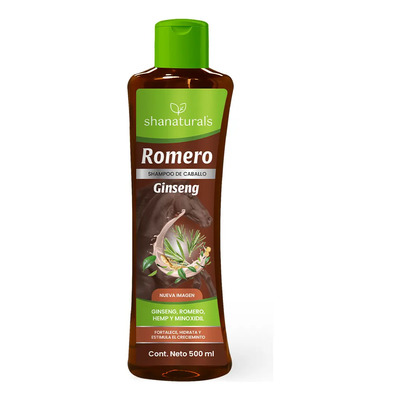 Shampoo Romero Ginseng 500 Ml - Estimula El Crecimiento | MercadoLibre