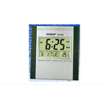 Reloj Digital Temperatura Pared Cuadrado Kadio Kd-3808 Gris