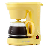 Cafetera De Goteo Holstein Housewares, 1.18l, 650w, Amarillo