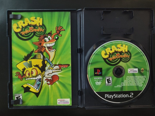 Crash Twinsanity Playstation 2 Ps2 Original Físico Co Manual