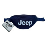 Cangurera Jeep Azul Original Mariconera Hobmbre Gym Mochila