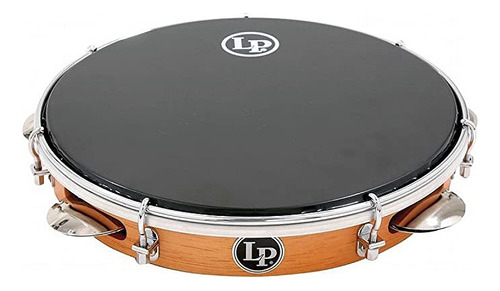 Latin Percussion Lp Lp Pandeiro De Madera Brasileña Con Ca.