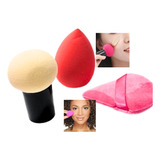 Pack Esponjas Maquillaje Acabado Profesional Infaltables