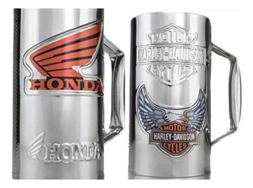 6 Vaso Güira Güiro Pro Por Mayor Motos Harley Davidson Honda