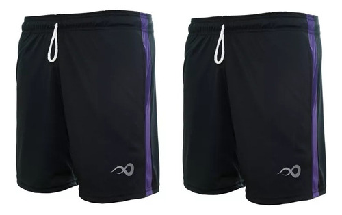 Pack X2 Shorts Hombre Running Tenis Padel Deportivo Pantalon