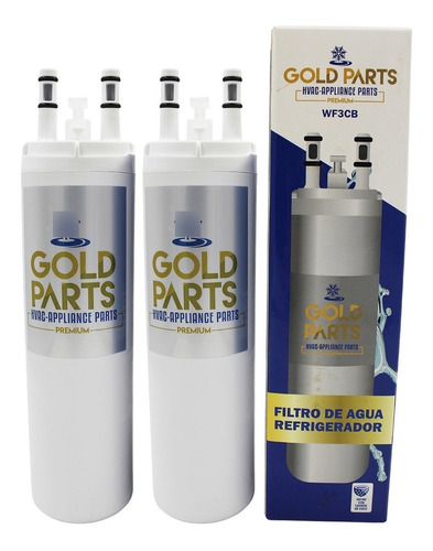 Filtro De Agua Gold Parts Pack De 2 Wf3cb 242086201