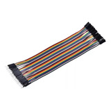 Cables Jumpers Macho Hembra 20 Cm X 40 Unidades