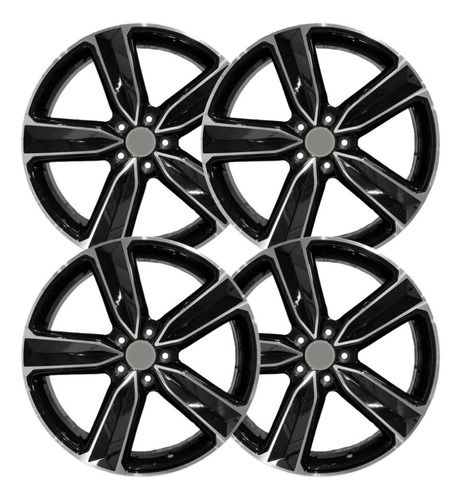 Paquete 4 Rines 18 5x112 Jetta, Golf, Audi, Mercedes