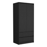 Closet 2 Puertas 2 Cajones Austin 180x80 Rta