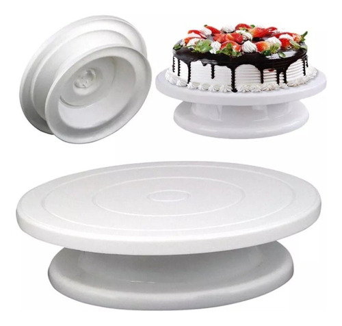 Cake Turntable Bailarina Soportes Para Tortas Y Cupcakes Gir