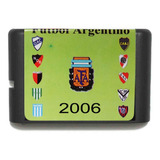 Cartucho Futbol Argentino 2006 Afa Iss | 16 Bits Retro -mg-