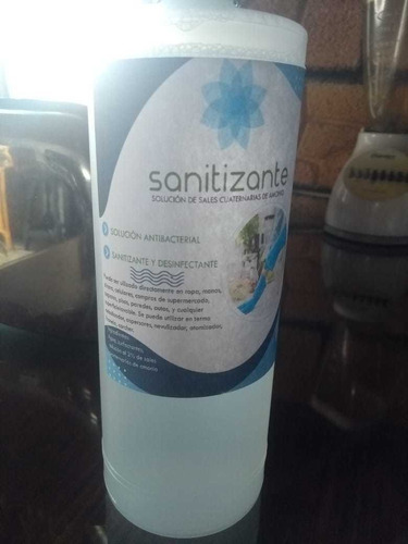 Sanitizante Con Sales Cuaternarias De Amonio 