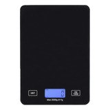 Balanza Digital Cocina Alimentos 5kg Alta Precision Femmto Color Negro