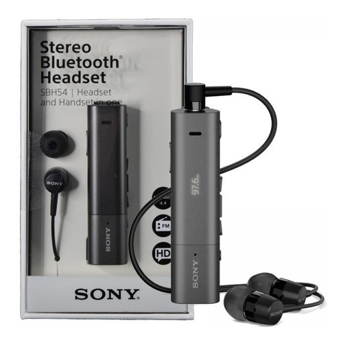 Manos Libres Sbh54 Sony Bluetooth Nfc Negro Envio Gratis