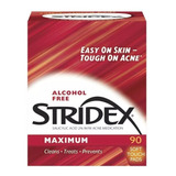 Stridex Maximum Strength Parches Acne 90 Pz