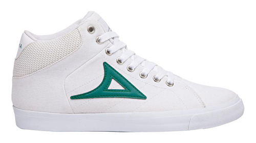 Tenis Bota Vulcanizado Pirma 422 Blanco Y Verde Para Hombre