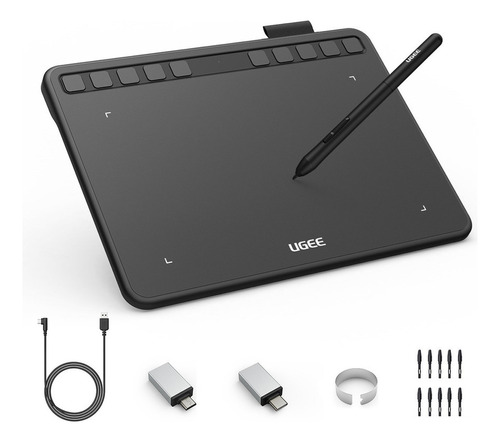 Tableta Gráfica De Dibujo Ugee S640 Negro