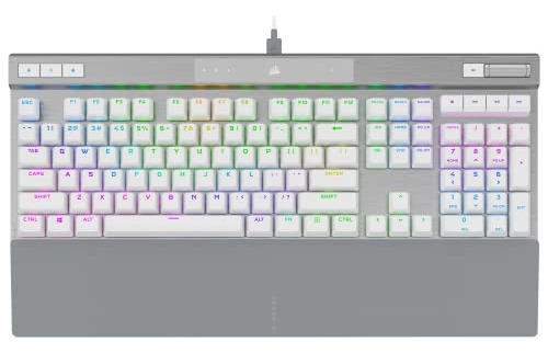 Teclado Mecanico Corsair K70 Pro Rgb Opx Optical Blanco