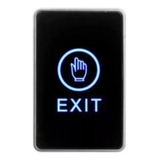 Botoeira Touch Porta Automática Contato Seco Nc Com Led