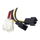 Convertidor De Molex A Ventilador De 3 Pines X4