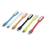 Mini-lámpara Flexible De 5 Leds 1w Para Puerto Usb Volteck