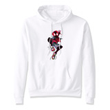 Sudadera Con Gorro Spider Man Miles Morales Colgando