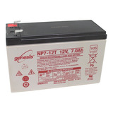 Bateria Recargable 12v/7ah Genesis (yuasa) Term.f2 Np 7-12f2