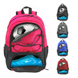 Youth Soccer Backpack - Soccer Bag With Shoes And Ball Compa