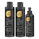  Kit Shampoo Condi Creme P/ Pentear Hialuronico Preenchedor